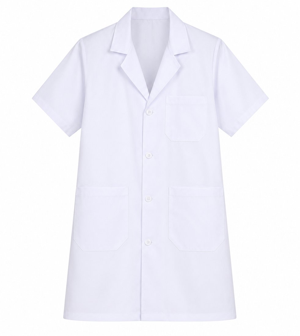 Doctor lab coat with premium finish and professional fit by CFOKU Enterprises